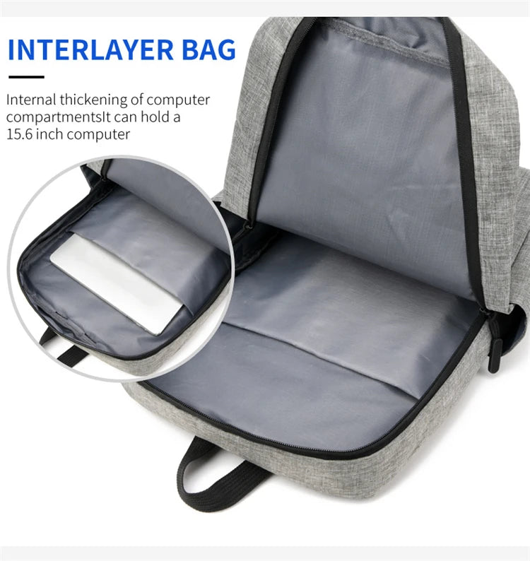 Multifunctional Laptop Backpack for Men & Women