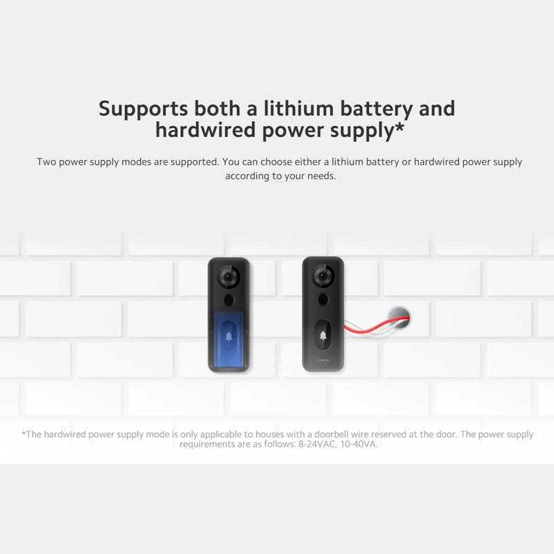 Xiaomi Smart Doorbell 3S 2K Ultra HD Video Doorbell