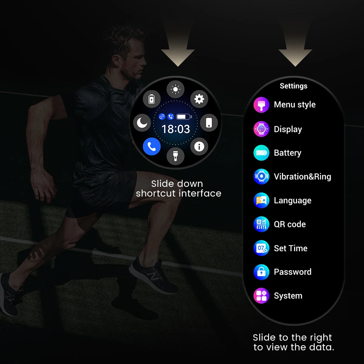 Shortened Title: 2025 Smart Watch for Men AMOLED Screen GPS Heart Rate Bluetooth Calls Waterproof