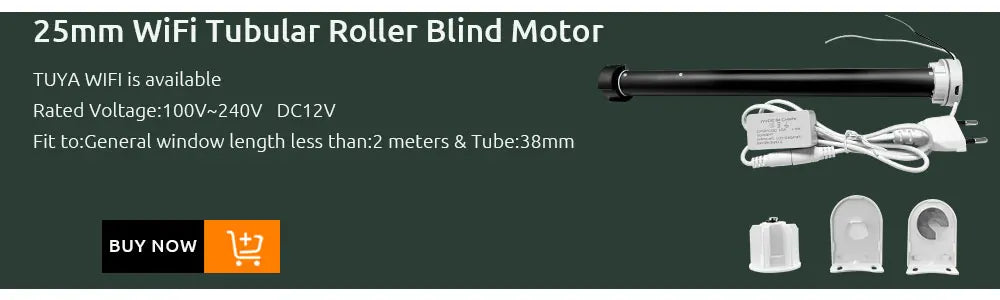 LifeLibero Tuya Zigbee/Wi-Fi Smart Curtain Motor with Voice & App Control