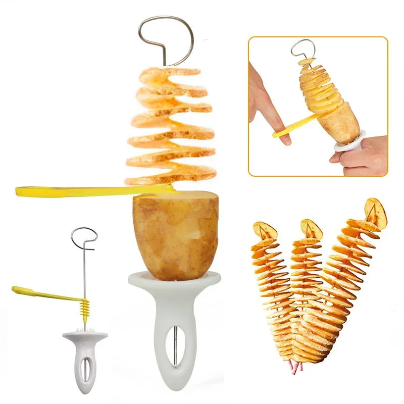 Whirlwind Potato Spiral Cutter Vegetable Slicer Kitchen Tool