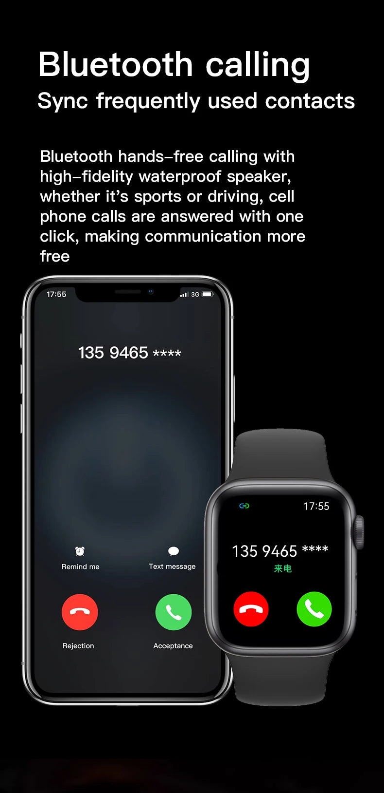 I10 Pro Max Smart Watch Fitness Tracker for Android & iOS