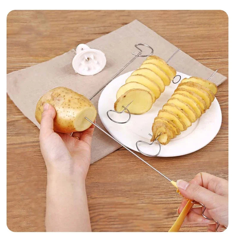 Whirlwind Potato Spiral Cutter Vegetable Slicer Kitchen Tool
