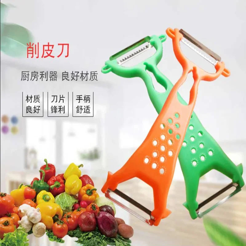 Multifunctional Double-Head Vegetable & Fruit Peeler