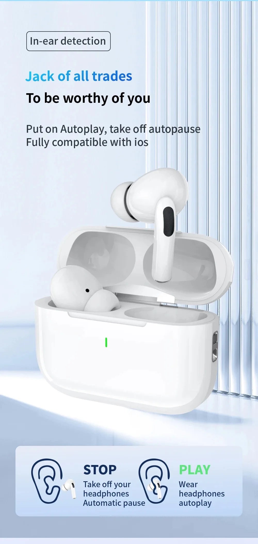 Original Air Pro TWS Wireless Bluetooth Earbuds