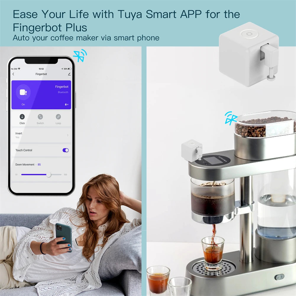 Tuya Smart Fingerbot – Bluetooth Button Pusher, Alexa & Google