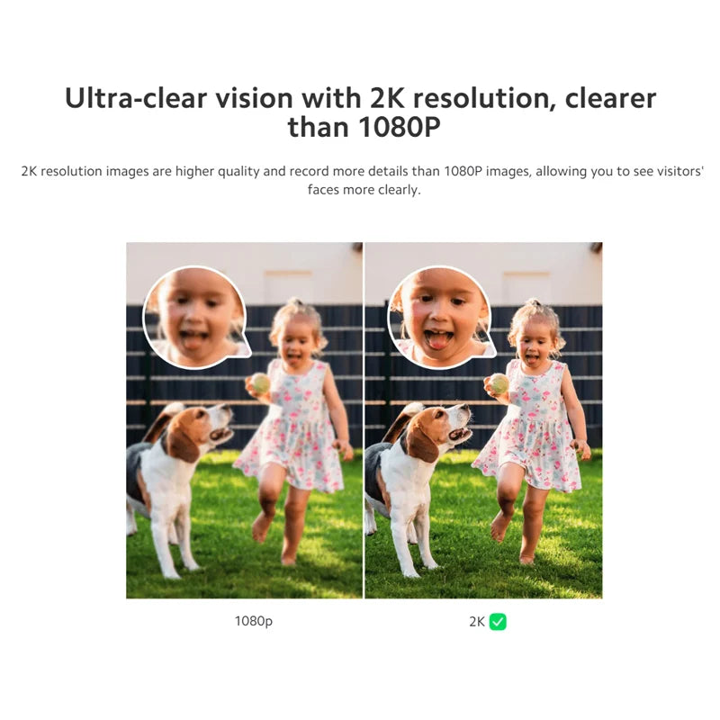 Xiaomi Smart Doorbell 3S 2K Ultra HD Video Doorbell