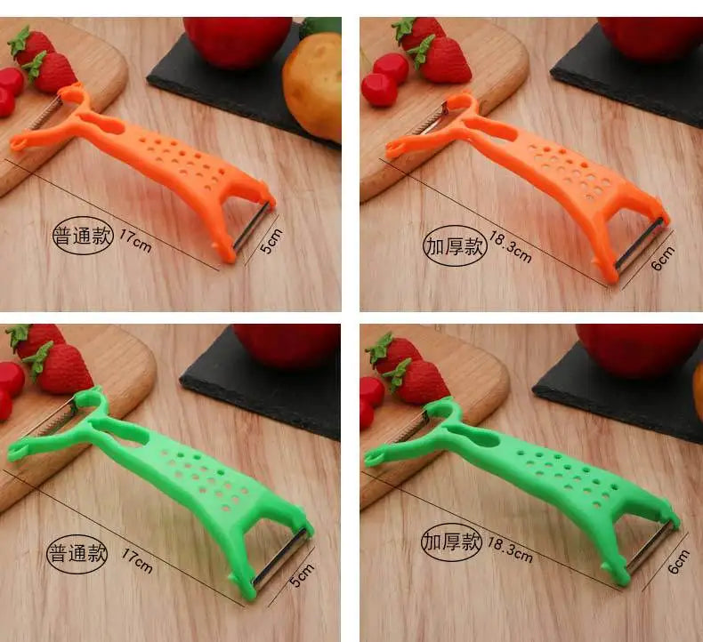 Multifunctional Double-Head Vegetable & Fruit Peeler