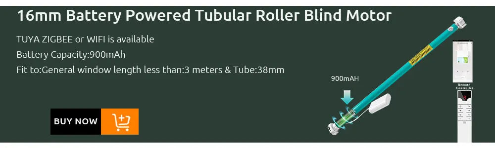 LifeLibero Tuya Zigbee/Wi-Fi Smart Curtain Motor with Voice & App Control