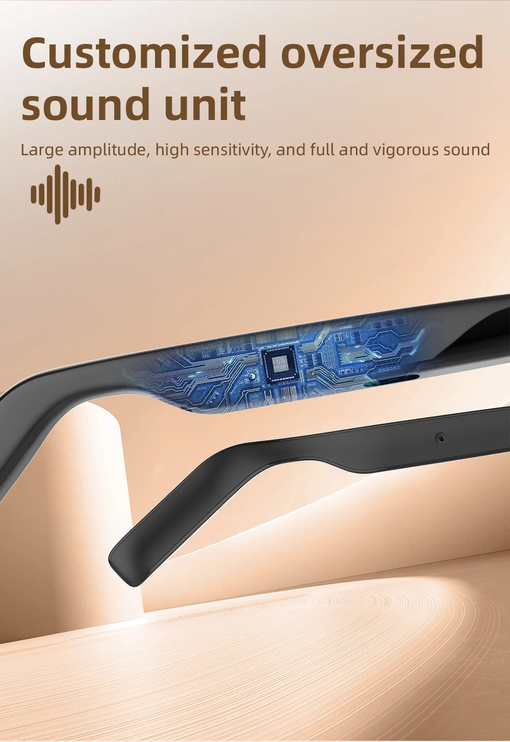 SG25 Ultra-Thin Smart Audio Glasses Bluetooth 5.4