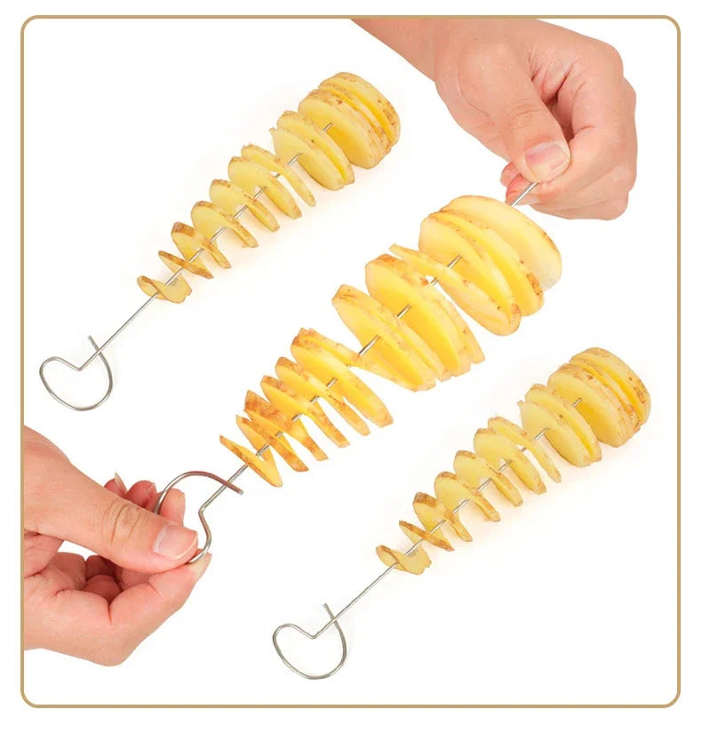 Whirlwind Potato Spiral Cutter Vegetable Slicer Kitchen Tool
