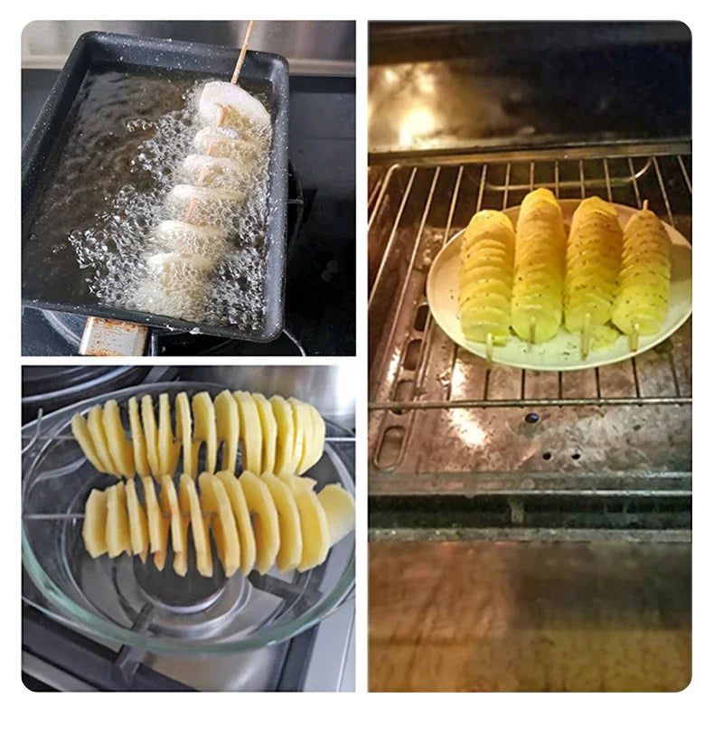 Whirlwind Potato Spiral Cutter Vegetable Slicer Kitchen Tool