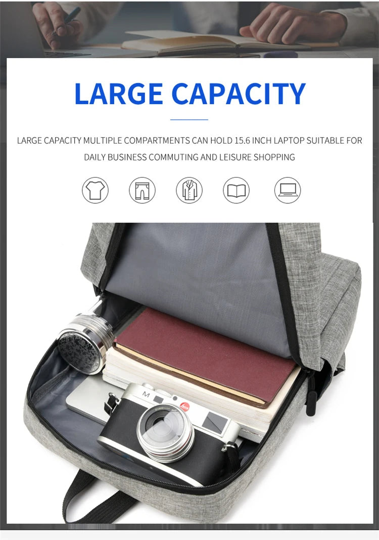 Multifunctional Laptop Backpack for Men & Women