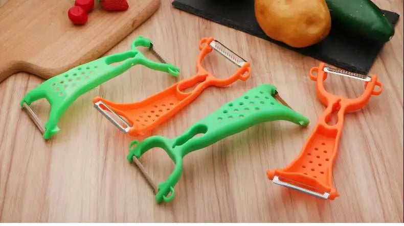 Multifunctional Double-Head Vegetable & Fruit Peeler