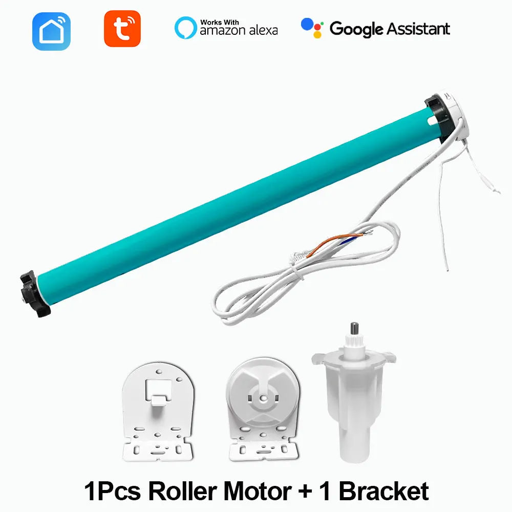 LifeLibero Tuya Zigbee/Wi-Fi Smart Curtain Motor with Voice & App Control