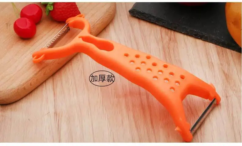 Multifunctional Double-Head Vegetable & Fruit Peeler