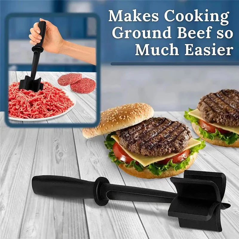 Handheld Meat Chopper Manual Grinder & Mashing Tool for Kitchen Use