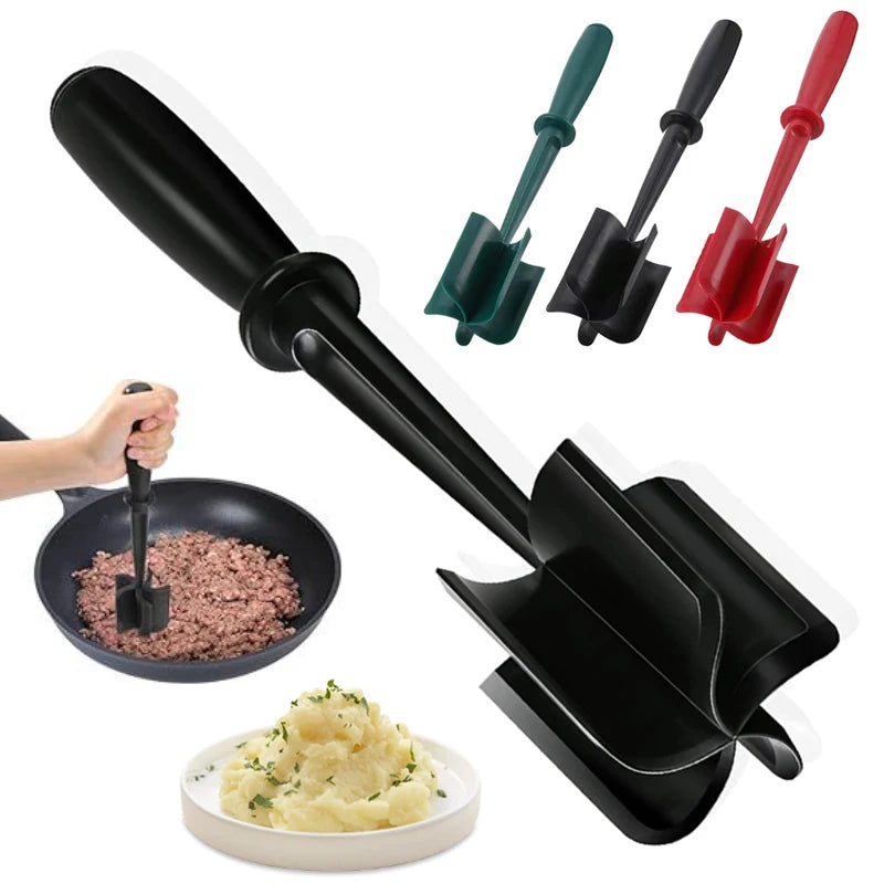 Handheld Meat Chopper Manual Grinder & Mashing Tool for Kitchen Use