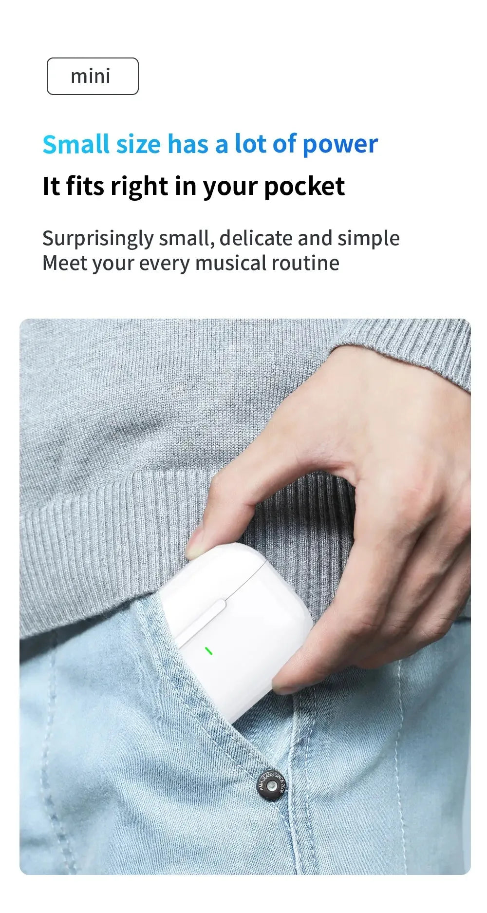 Original Air Pro TWS Wireless Bluetooth Earbuds