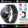 Shortened Title: 2025 Smart Watch for Men AMOLED Screen GPS Heart Rate Bluetooth Calls Waterproof