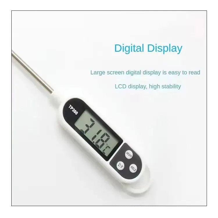 Digital Instant Read Meat Thermometer with LCD Display for Cooking BBQ