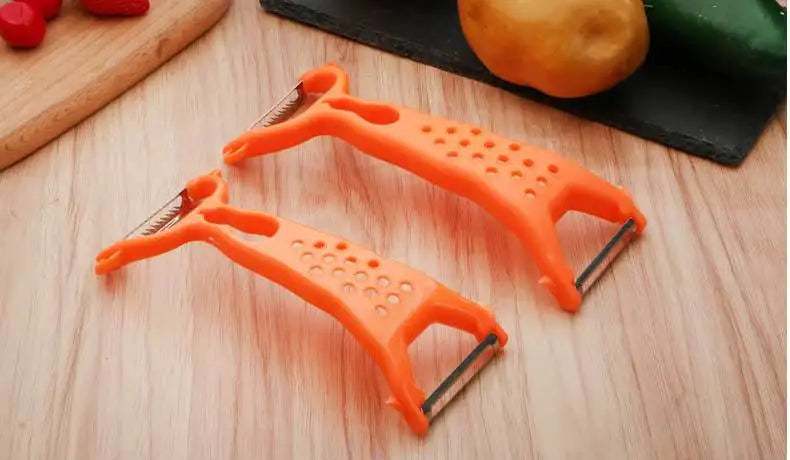 Multifunctional Double-Head Vegetable & Fruit Peeler