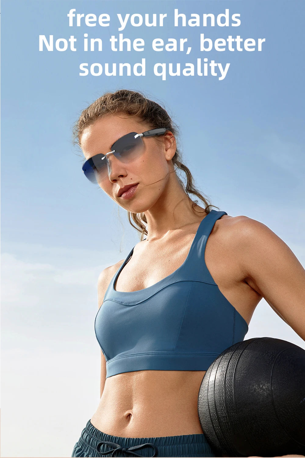 SG25 Ultra-Thin Smart Audio Glasses Bluetooth 5.4