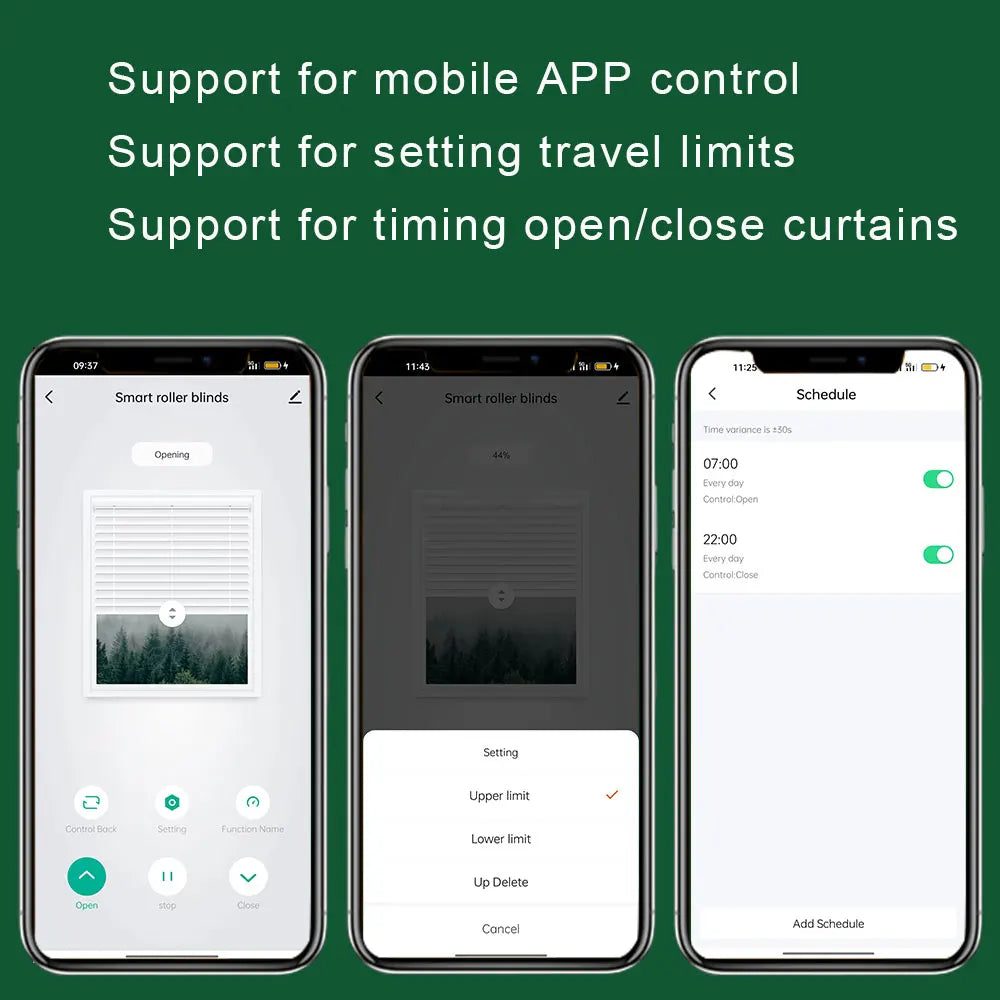 LifeLibero Tuya Zigbee/Wi-Fi Smart Curtain Motor with Voice & App Control