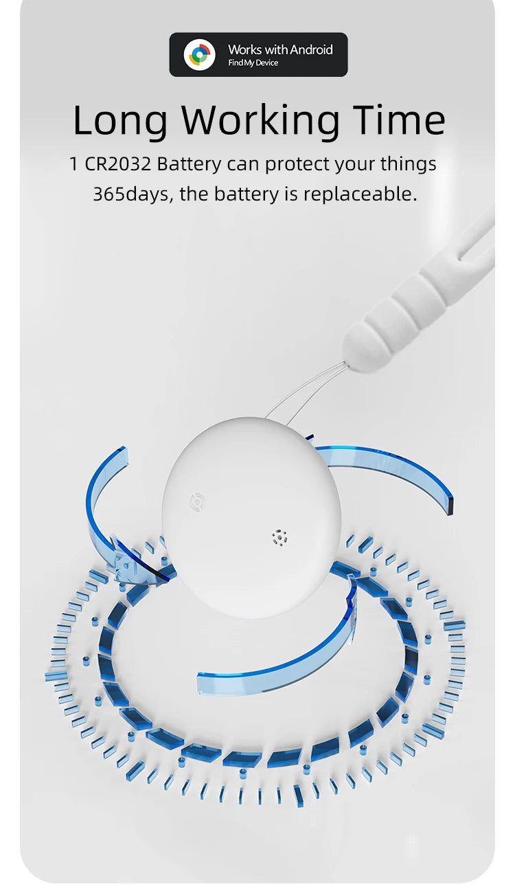 Google Android Smart Mini GPS Tracker for Pets & Kids