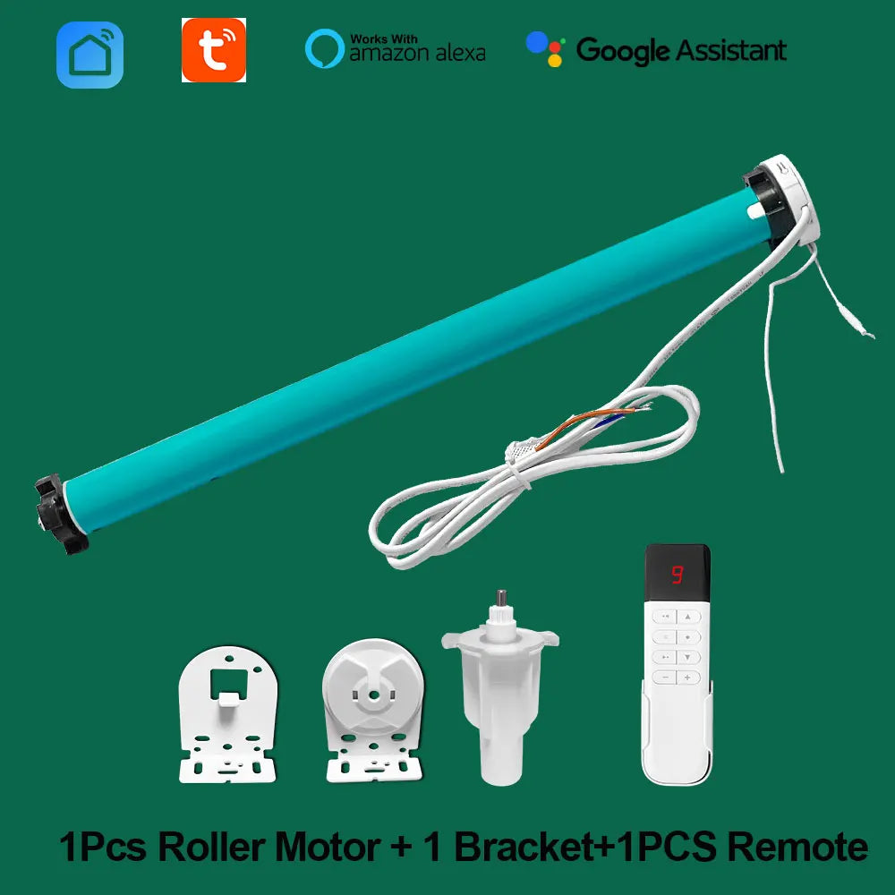 LifeLibero Tuya Zigbee/Wi-Fi Smart Curtain Motor with Voice & App Control