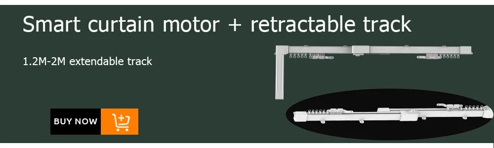 LifeLibero Tuya Zigbee/Wi-Fi Smart Curtain Motor with Voice & App Control